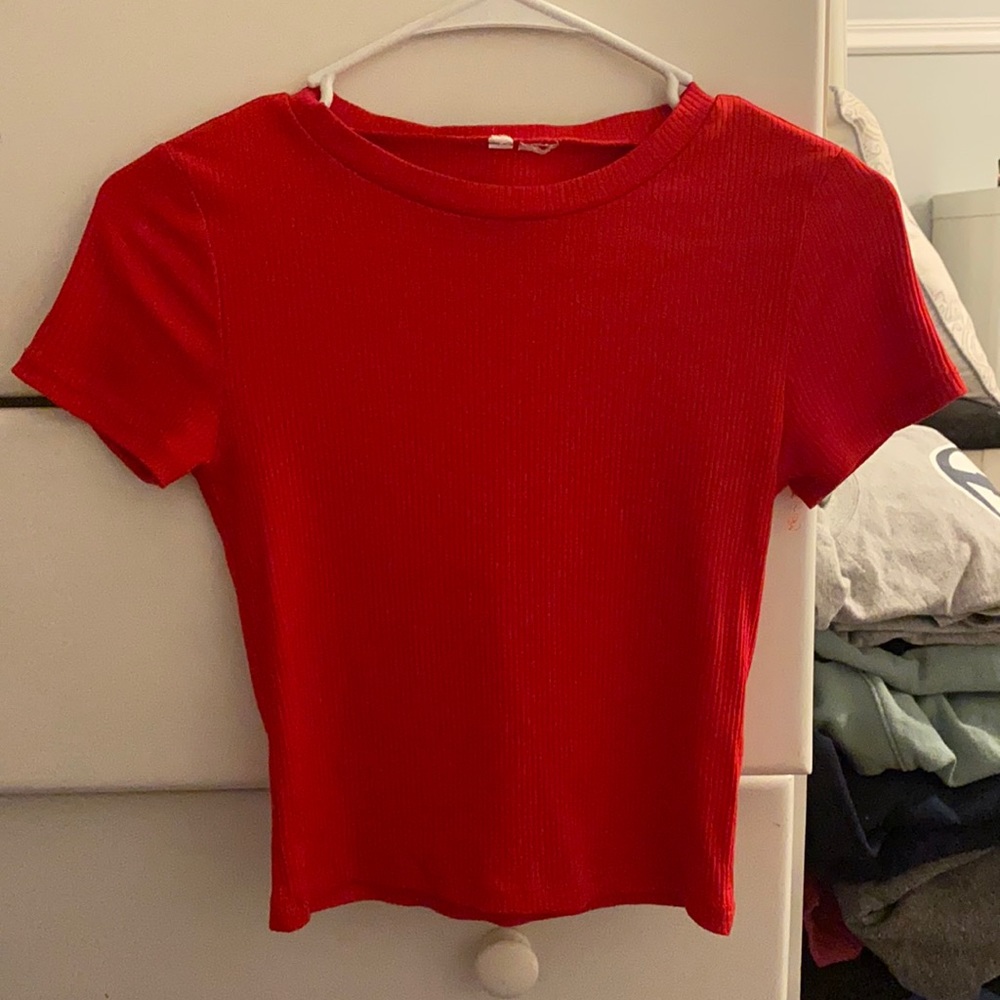 Red Crop Top from H&M